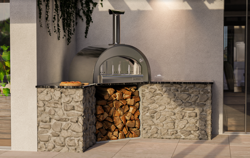 Grande Pizza Oven Built in - Stainless Steel Wood fire Pizza Ovens Alphapro Ltd   