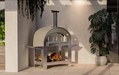 Grande Pizza Oven & Trolley - Antique Silver Wood fire Pizza Ovens Alphapro Ltd   