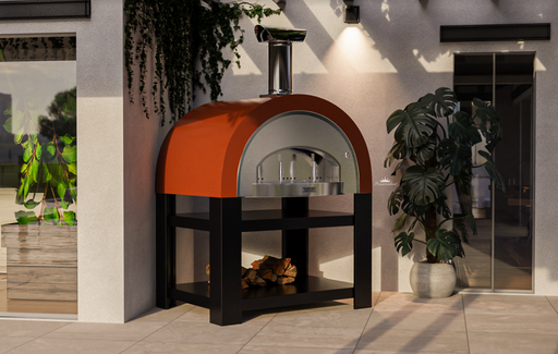 Titano Pizza Oven + Trolley Residential & Commercial - Antique Copper Wood fire Pizza Ovens Alphapro Ltd   