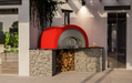 Titano Pizza Oven Built in Residential & Commercial - Poppy Red Wood fire Pizza Ovens Alphapro Ltd   