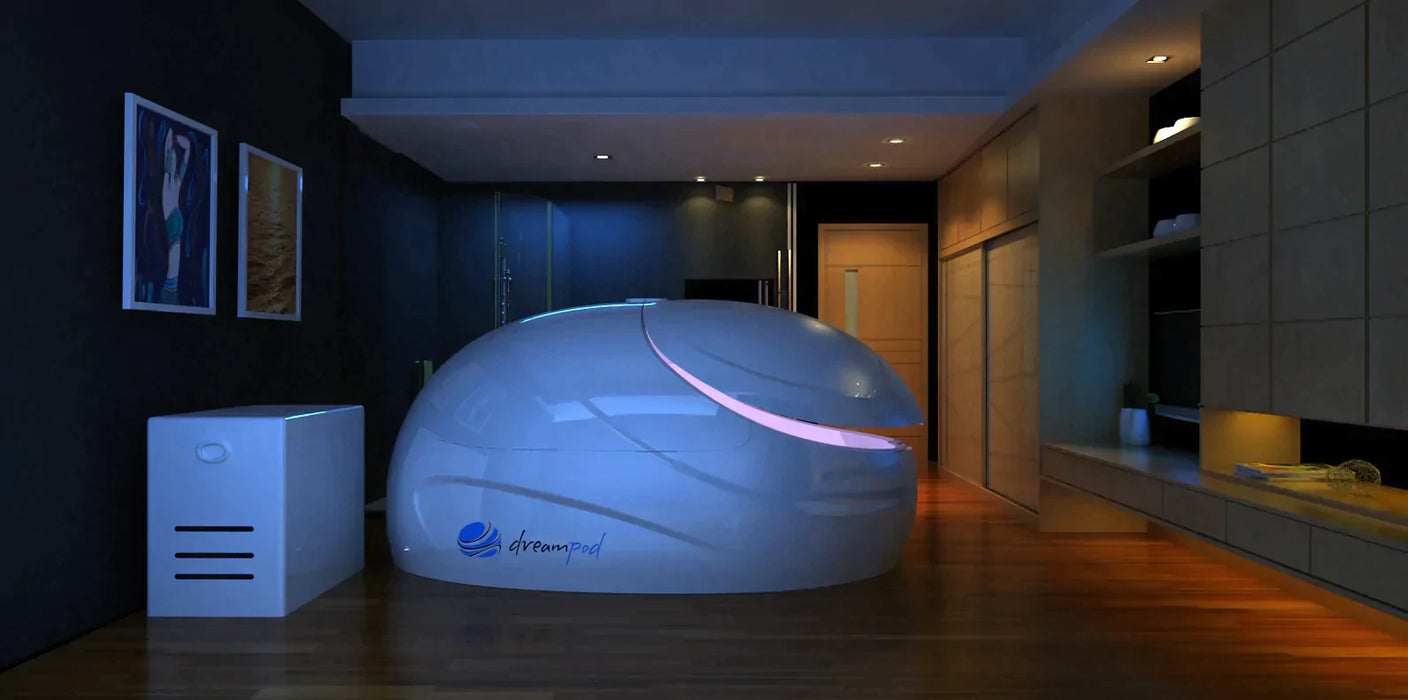 Dreampod Flagship V2 Float Pod - Soothing Steel HEATH PODS DREAMPODS   