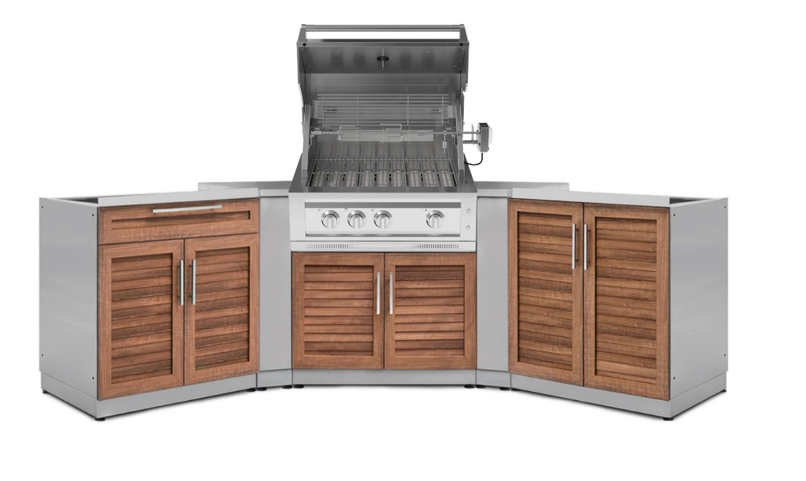 Outdoor Kitchen 6-piece Grove Stainless Steel outdoor funiture New Age   