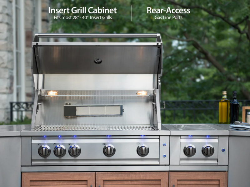 Outdoor Kitchen 6-piece Grove Stainless Steel outdoor funiture New Age   