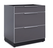 Outdoor Kitchen Aluminum 6 Piece Cabinet Set + Countertop outdoor funiture New Age   