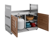 Outdoor Kitchen 6-piece Grove Stainless Steel outdoor funiture New Age   