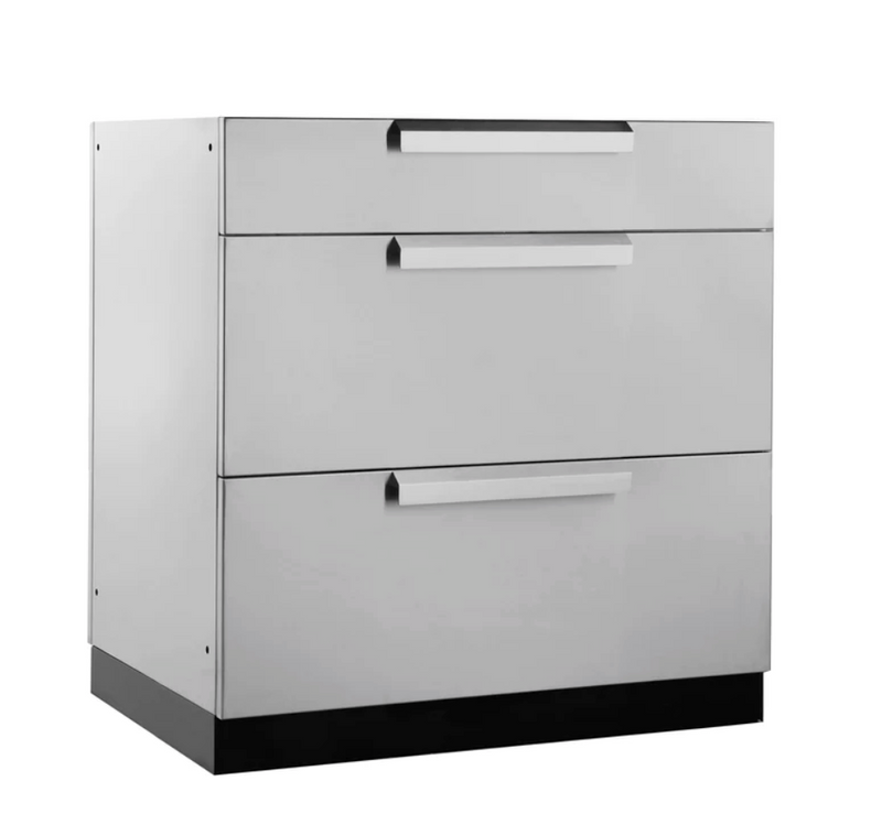 Outdoor Kitchen Stainless Steel 7 Piece Cabinet Set + Counter Top outdoor funiture New Age   