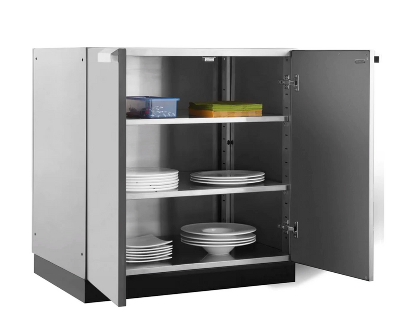 Outdoor Kitchen Stainless Steel 7 Piece Cabinet Set + Counter Top outdoor funiture New Age   