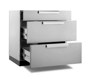 Outdoor Kitchen Stainless Steel 7 Piece Cabinet Set + Counter Top outdoor funiture New Age   