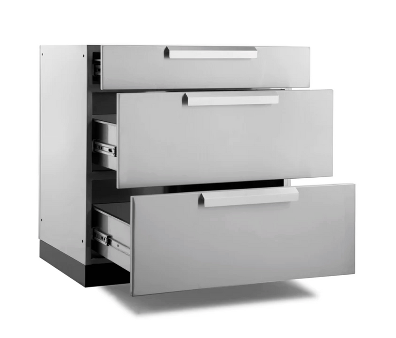 Outdoor Kitchen Stainless Steel 7 Piece Cabinet Set + Counter Top outdoor funiture New Age   