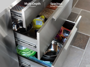 Outdoor Kitchen Stainless Steel 7 Piece Cabinet Set + Counter Top outdoor funiture New Age   