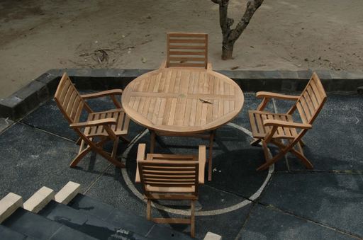 SET-109 Dining Table Set outdoor funiture Anderson   