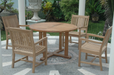 SET-17 Dining Table Set outdoor funiture Anderson   