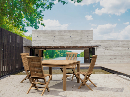 SET-62 Dining Table Set outdoor funiture Anderson   