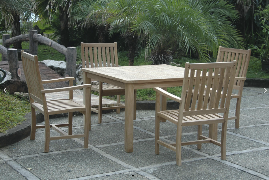 SET-61 Dining Table Set outdoor funiture Anderson   