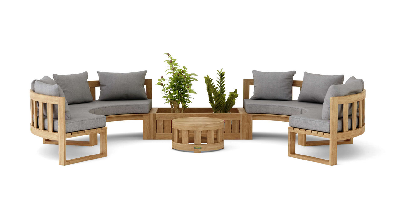 Circular Modular Deep Seating Set-809 outdoor funiture Anderson   