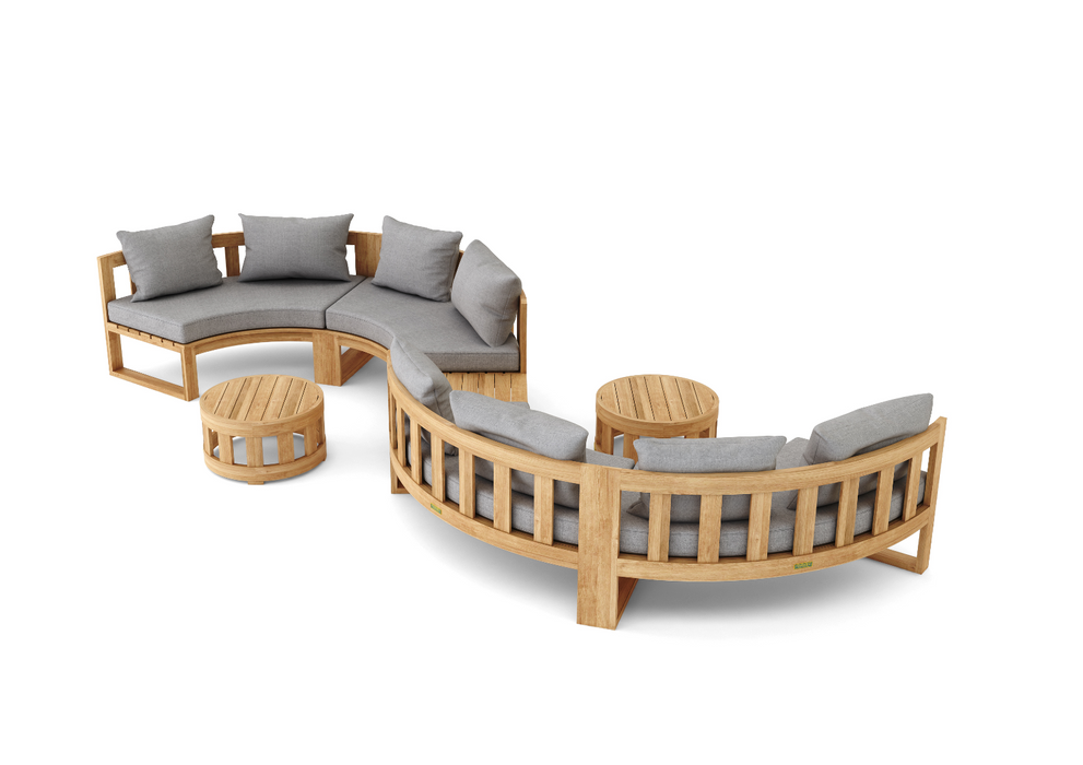 Circular Modular Deep Seating-Set 813 outdoor funiture Anderson   