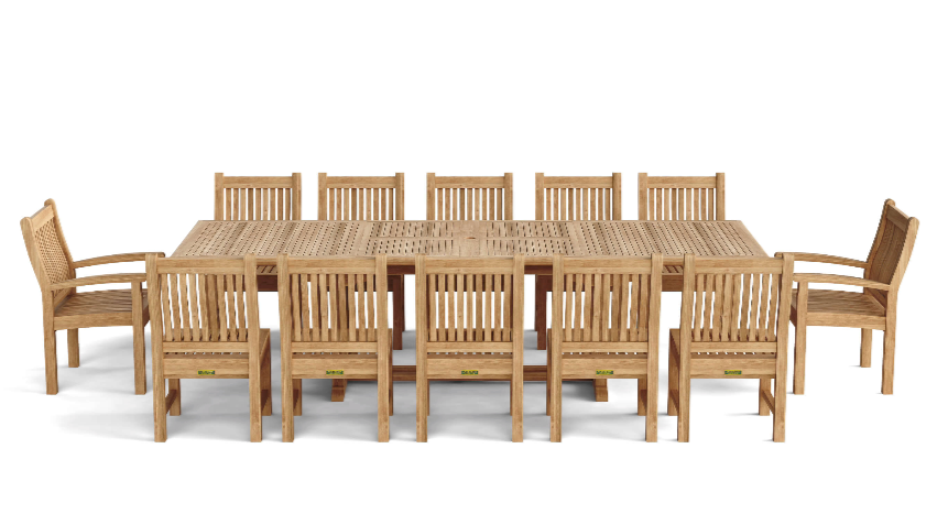 SET-90 Dining Table Set outdoor funiture Anderson   