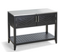 Westport Console with Beverage Tub in Aluminum Outdoor kitchens FrontGate   