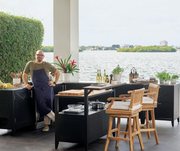 Westport Aluminum Peninsula Outdoor kitchens FrontGate   