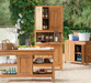 Frances Teak Buffet Outdoor kitchens FrontGate   