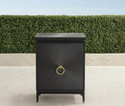 Luca Outdoor Kitchen Cabinet with Single Door Outdoor kitchens FrontGate   