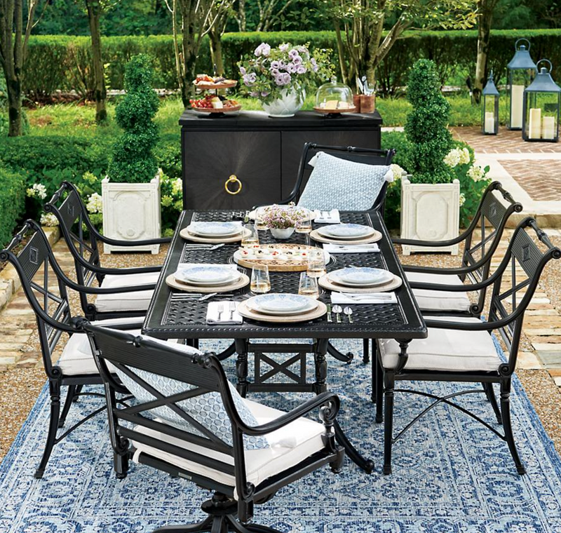 Luca Buffet Table Outdoor kitchens FrontGate   