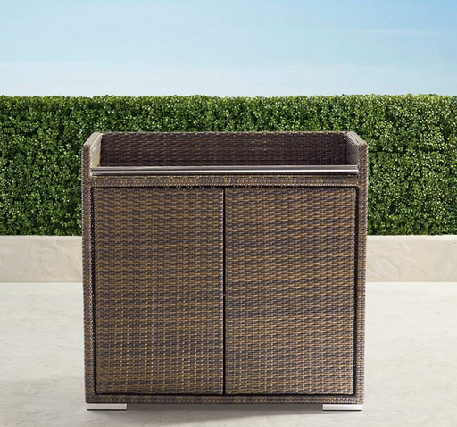 Ultimate Serving Cabinet Outdoor kitchens FrontGate Bronze  
