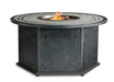 Paloma Round Custom Gas Fire Table + Fire Lid + Cover fire pit FrontGate Florina (hexagon)  