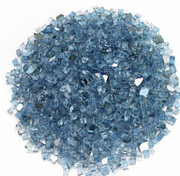 Decorative Fireglass 1/4-inch fire pit FrontGate Pacific Blue Reflective  