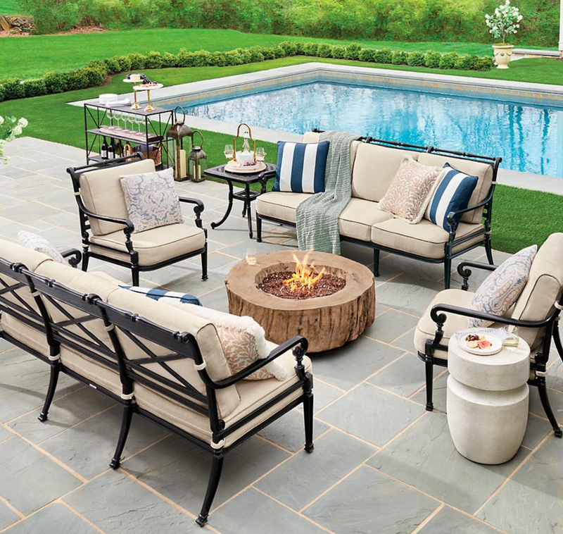 Bryndle Root Fire Pit + Cover fire pit FrontGate   