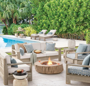 Bryndle Root Fire Pit + Cover fire pit FrontGate   