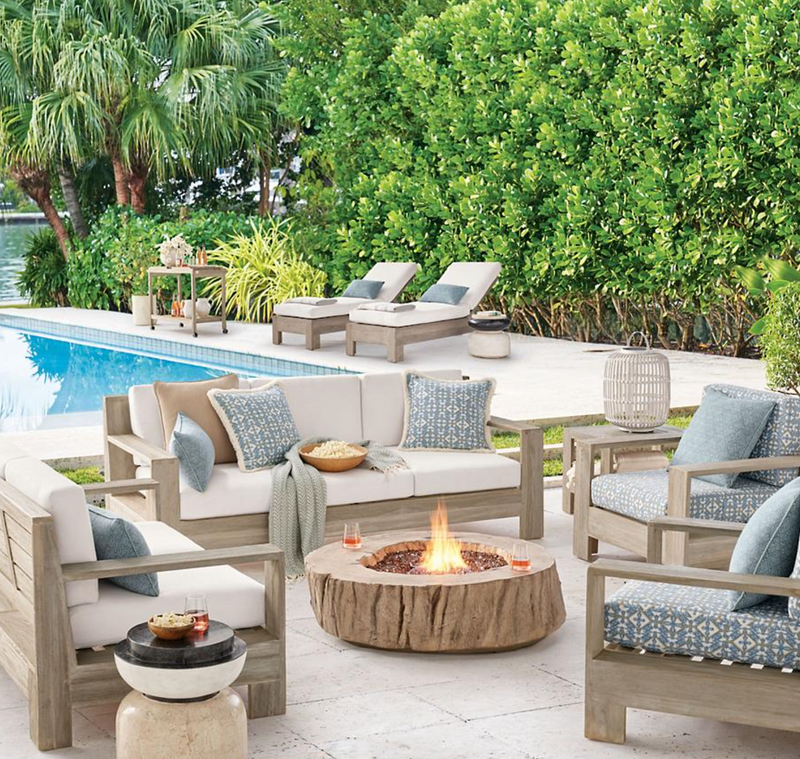 Bryndle Root Fire Pit + Cover fire pit FrontGate   