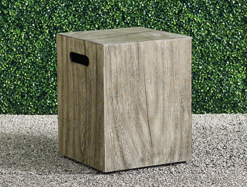 Bryndle Root Square Tank Cover fire pit FrontGate   