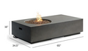 Amalea Fire Table + Cover fire pit FrontGate   