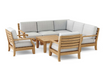 Riviera Luxe 8-Pieces Modular Deep Seating Set-94 outdoor funiture Anderson   