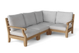 Riviera Luxe 4-Pieces Modular Deep Seating Set-95 outdoor funiture Anderson   