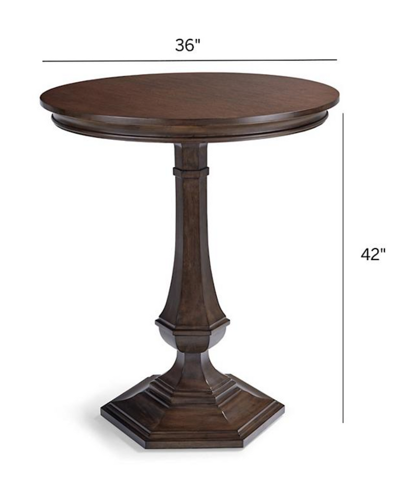 Hunter Round Bar Table Outdoor Games FrontGate   