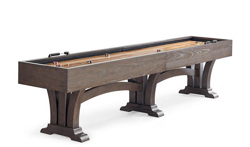 Dax Shuffleboard Table Outdoor Games FrontGate   