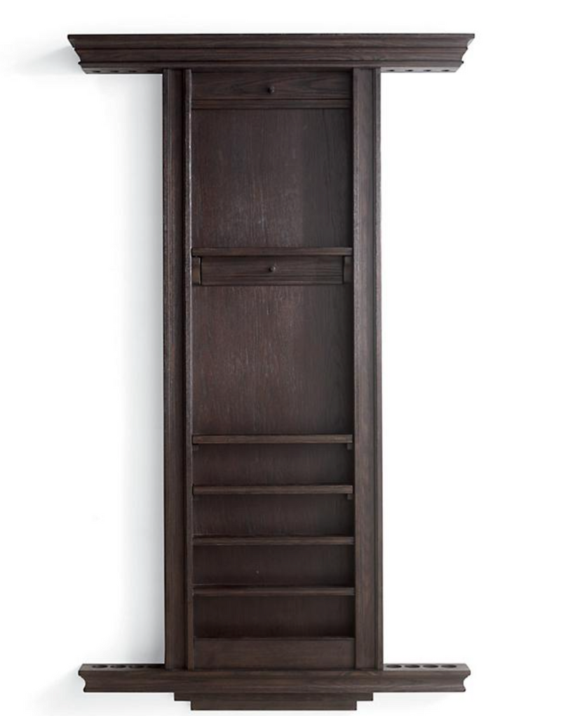 Dax Pool Table Wall Rack Outdoor Games FrontGate   