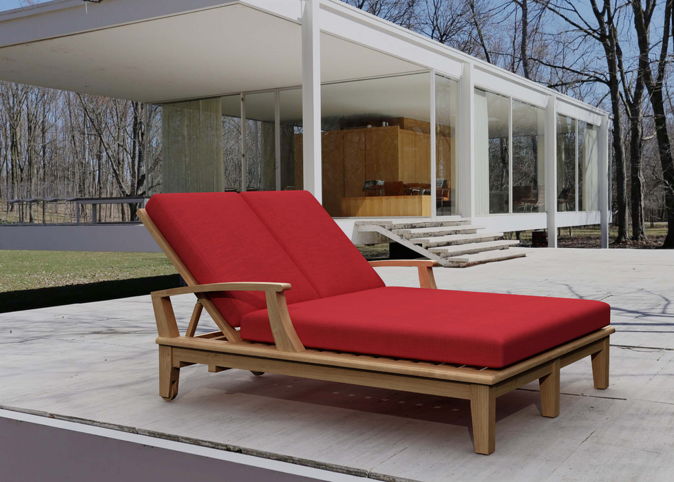 Brianna Double Sun Lounger with Arm outdoor funiture Anderson   