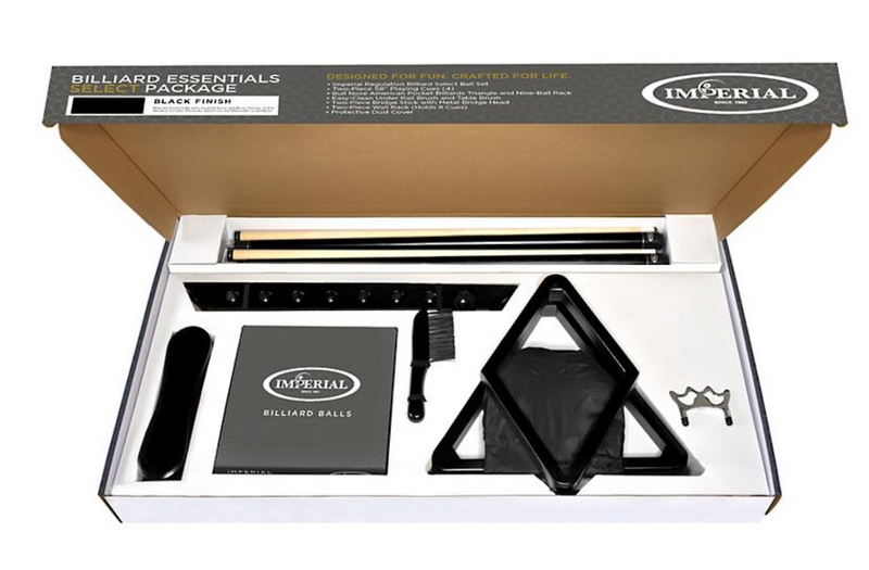 Frontgate Pool Table Accessory Kit - Black Outdoor Games FrontGate   