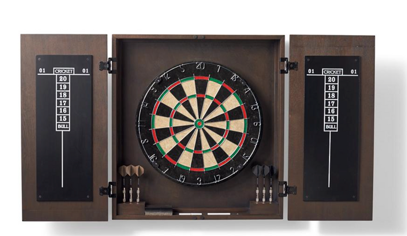 Dax Dartboard Cabinet Outdoor Games FrontGate   