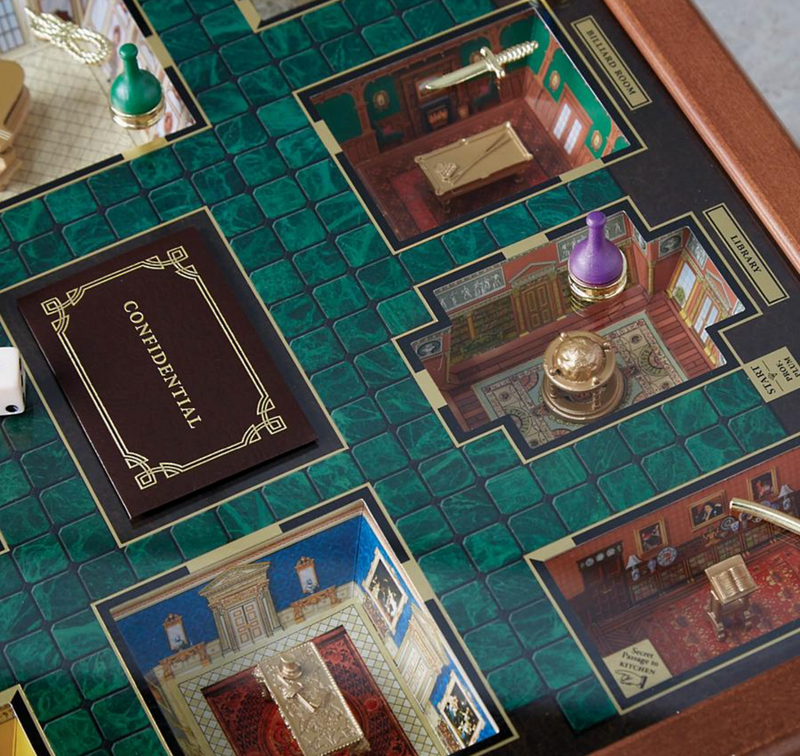 Clue Luxury Edition Board Outdoor Games FrontGate   