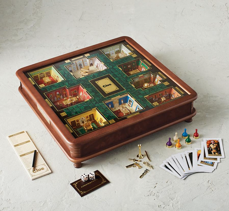 Clue Luxury Edition Board Outdoor Games FrontGate   