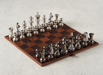 Eponine Leather Box Chess Set Outdoor Games FrontGate   