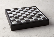 Leather Box Chess Set Outdoor Games FrontGate   