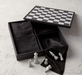Leather Box Chess Set Outdoor Games FrontGate   