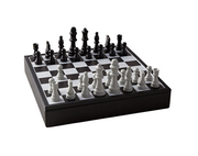 Leather Box Chess Set Outdoor Games FrontGate   