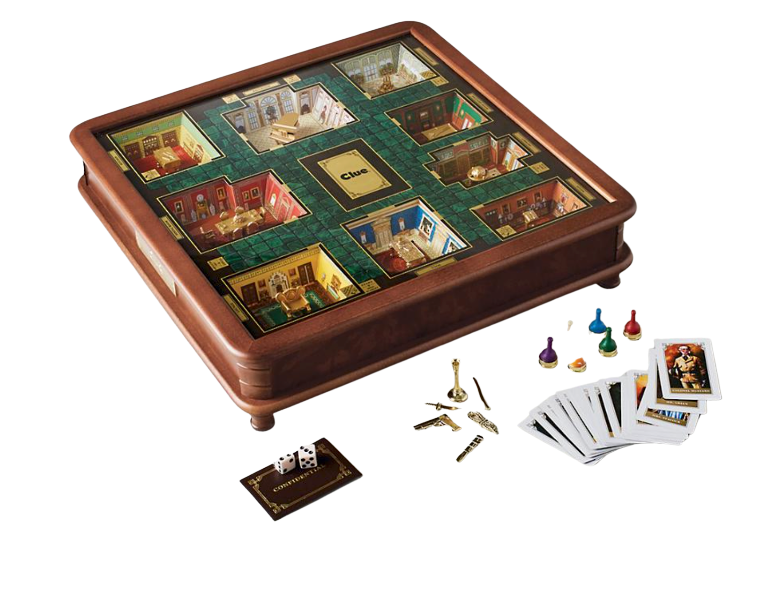 High-End 3D Mystery Games : Hasbro Clue Luxury Edition