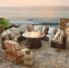 Pasadena II 5-pc. Modular Sofa Set in Bronze Finish outdoor seating Frontgate   